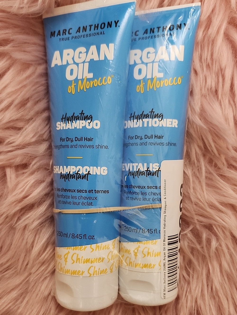 Brand New 2PK BUNDLE MARC ANTHONY ARGAN OIL HYDRATING SHAMPOO & CONDITIONER